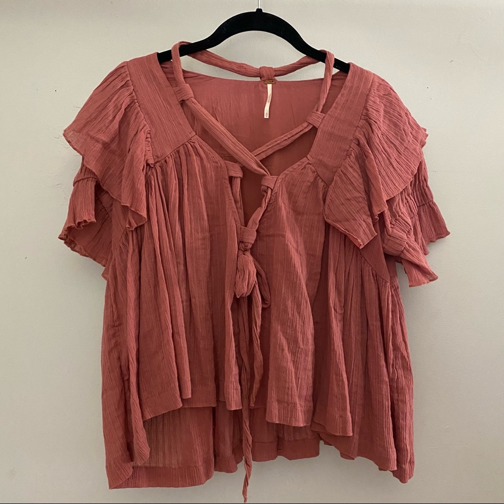 Free People Island Angel Blouse
